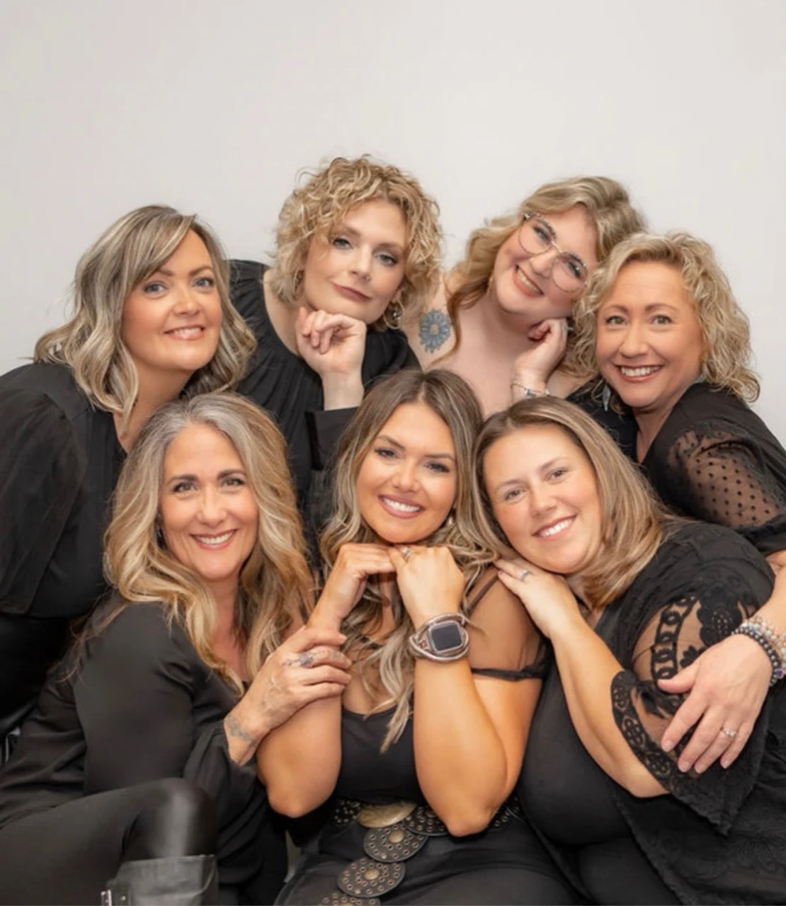 The JAM Beauty Bar team gathered together